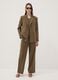 Green regular-fit viscose-blend blazer_1