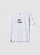 White short-sleeve pure cotton T-shirt_3