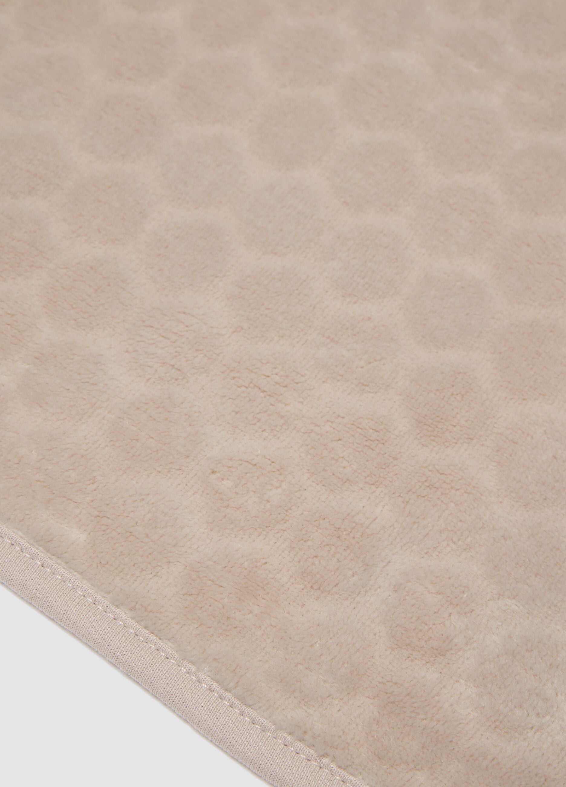 Beige organic cotton baby blanket