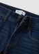 Blue stretch-cotton flare jeans_1