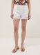 White chino shorts in pure cotton_2