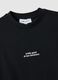 Black pure cotton regular fit t-shirt with print_5