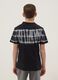 Black short-sleeve pure cotton T-shirt_2