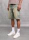 Washed Light Blue & Tea Denim Shorts_1