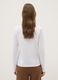 White long sleeve t-shirt in pure cotton regular fit_2