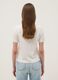 Beige short-sleeved pure cotton regular-fit T-shirt_3