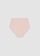 High-waisted pink briefs in stretch organic cotton_6