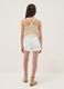 White pure cotton five-pocket shorts_1