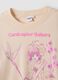 Pink pure cotton T-shirt with Sakura front print, regular fit_6