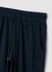 Blue organic cotton pyjama bottoms with drawstring_6