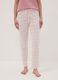 Multicolour pure organic cotton check pyjama trousers_1