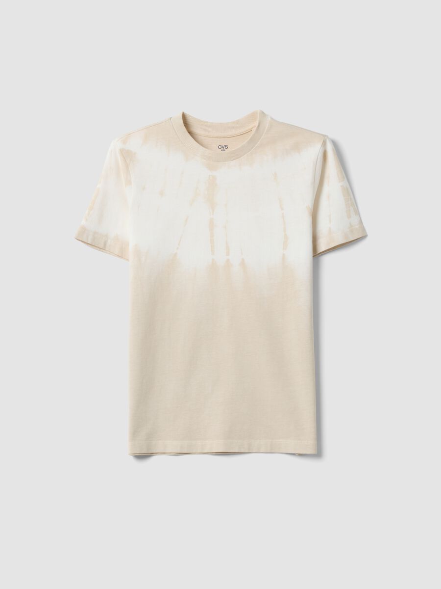 T-shirt in puro cotone multicolor da ragazzo relaxed fit_3