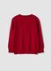 Red pure wool long-sleeve jumper, regular fit_2