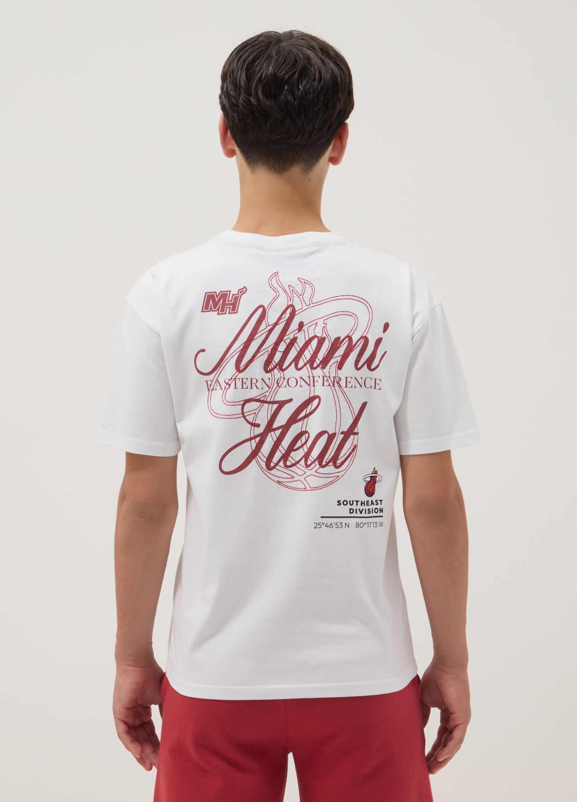 White short-sleeve pure cotton T-shirt