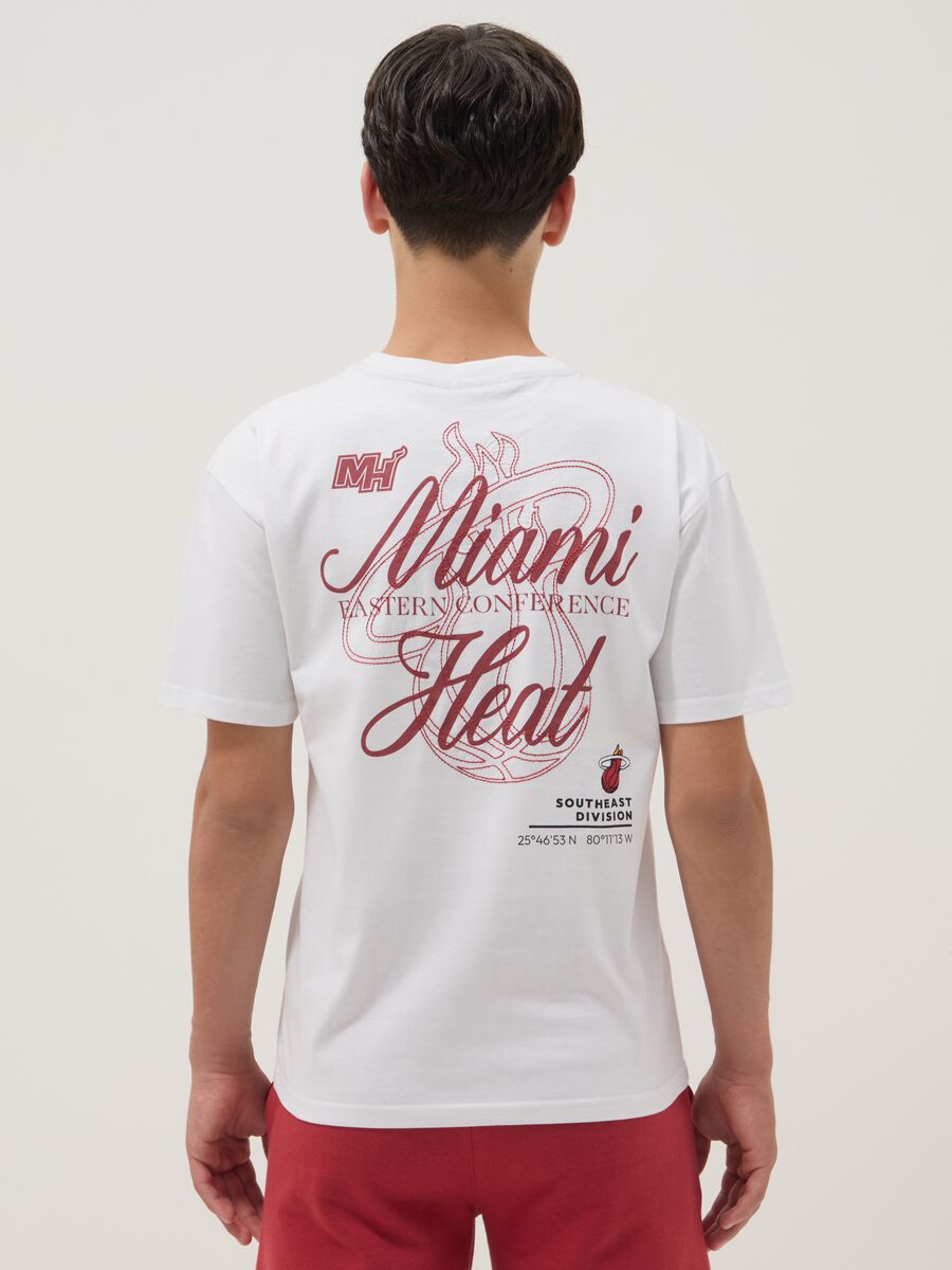 T-shirt bianca a maniche corte in puro cotone Over fit_2