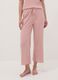 Pink pure organic cotton ribbed pyjamas_2