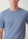 The Iconic Tee blue pure cotton short-sleeve T-shirt, relaxed fit_2