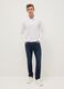 Slim Fit Blue Pure Cotton Jeans_0