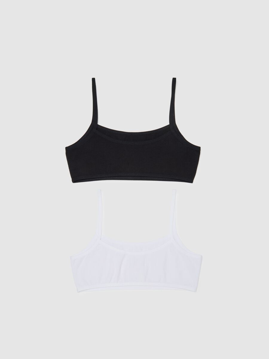 Girls' multicolour cotton bralette bra set_1
