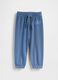 Cotton Blend Logo Joggers_0