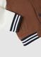 Brown organic cotton sweatshirt for baby, regular fit_3