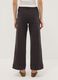 Brown wide-leg jeans in stretch cotton_2