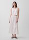 Long skirt in pure cotton_0