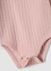 2-pack pink and purple ribbed organic cotton bodysuits_2