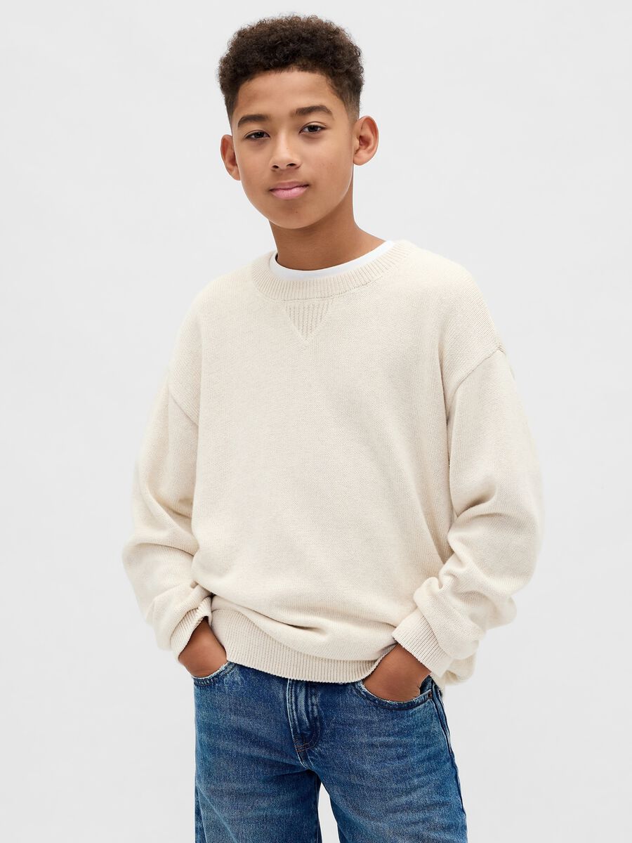 Maglione CashSoft in cotone_0