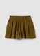 Brown pure cotton shorts_4