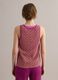 Multicolour crochet tank top in stretch fabric, regular fit_3