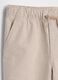 Linen and cotton blend trousers_4