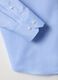 Camicia in puro cotone azzurra regular fit_5