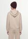 White cotton-blend hoodie with a regular fit_2