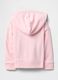 Felpa in misto cotone regular fit con zip e logo GAP_1