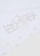 White pure cotton baby sheet with embroidery_2