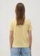 Yellow organic cotton short-sleeve T-shirt_3