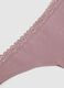 Pink Brazilian Stretch Cotton Regular Fit Briefs_5