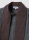 Grey stretch sweatshirt with crew neck_1