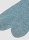 Long green stretch cotton and linen blend socks_1
