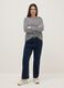 Striped Multicolour Regular Fit Stretch Cotton Top_1