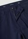 Blue pure cotton five-pocket trousers_2
