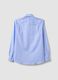 Light blue pure cotton no-iron regular fit shirt_5