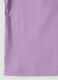 Purple fitted stretch cotton vest top with appliqu&eacute; flower for girls_3