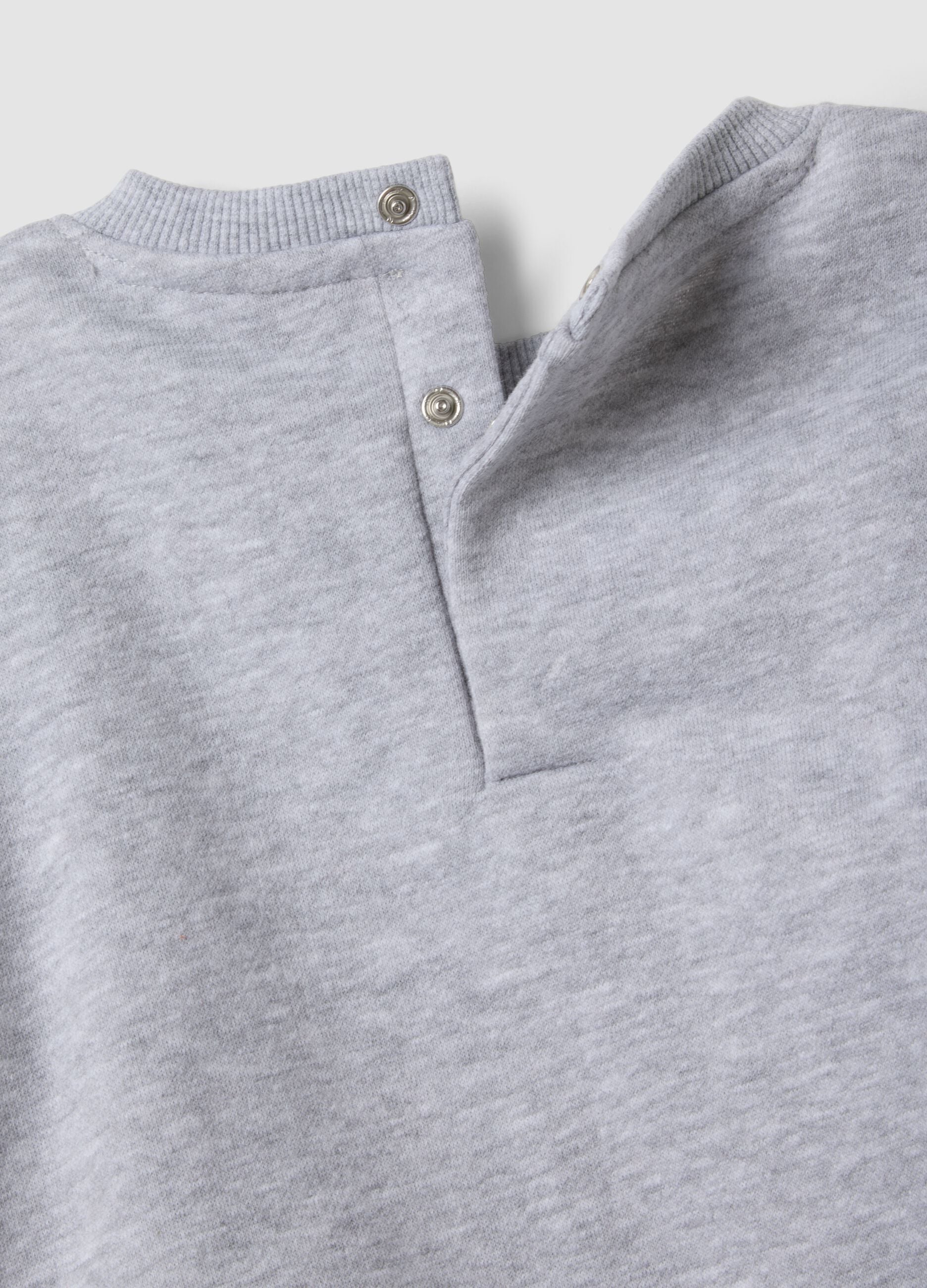 Grey organic cotton-blend set with MARVEL Spider-Man print