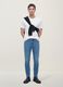 Light-wash slim-fit stretch cotton jeans_0