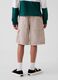 100% cotton cargo shorts_2