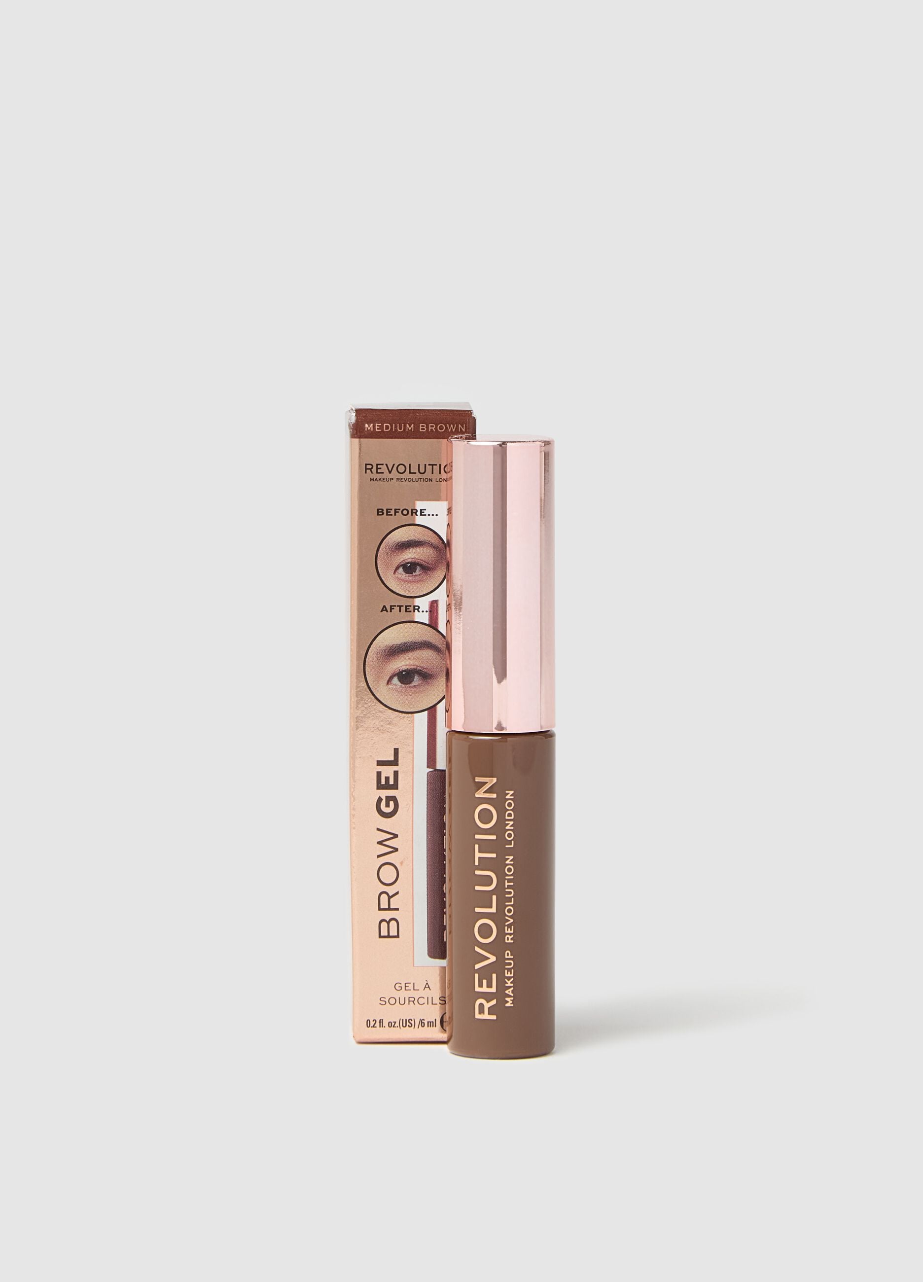 Brow Gel Medium Brown eyebrow gel
