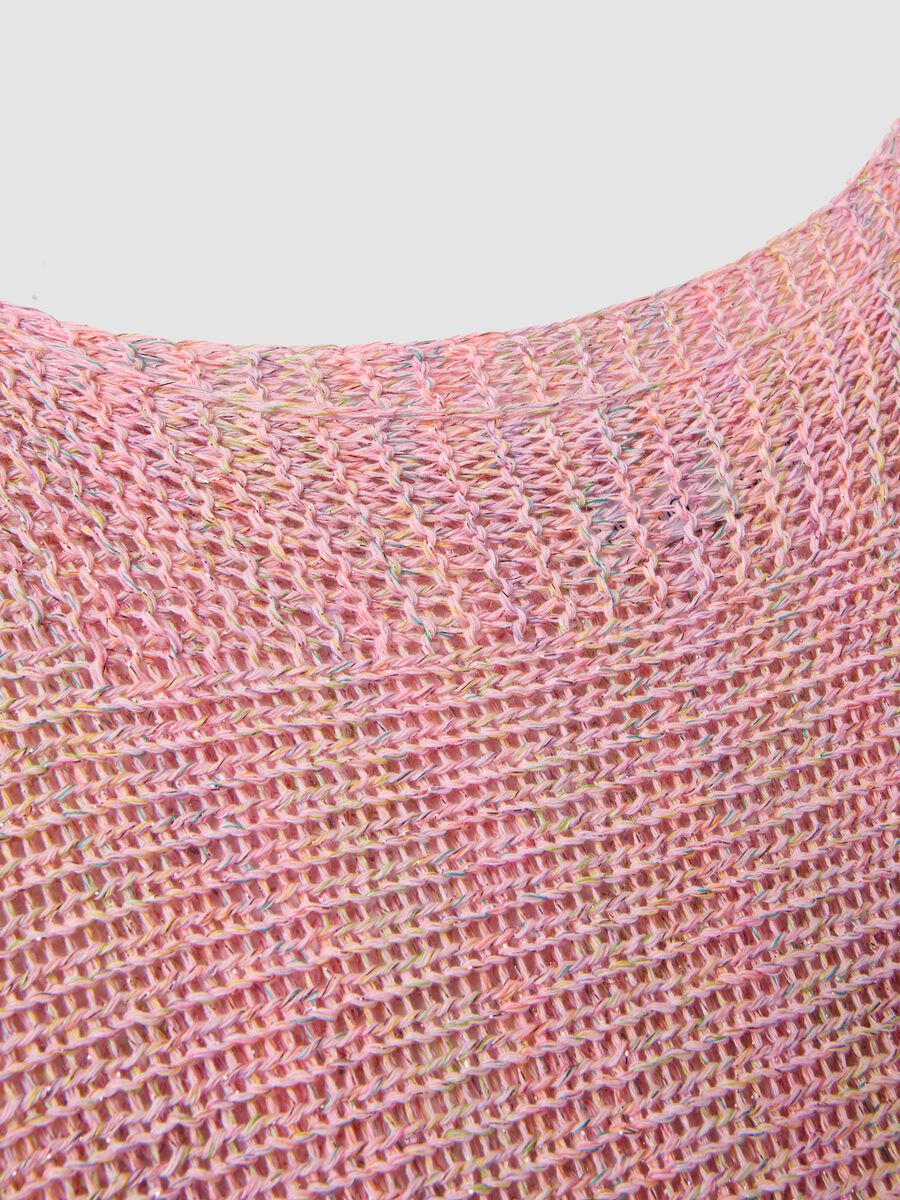Maglia rosa in misto viscosa_5