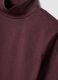 Purple cropped stretch T-shirt with high neck, Easy Dry &ndash; ALTAVIA STUDIO_6